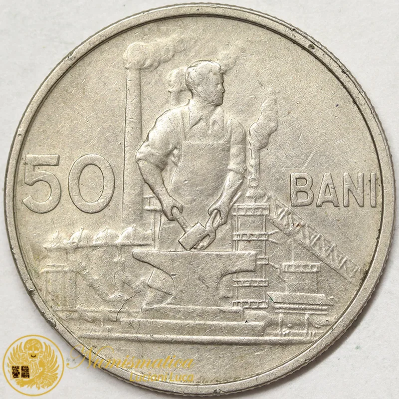 ROMANIA 50 Bani 1955 #1695