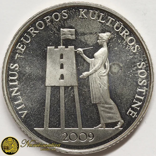 LITUANIA 1 LITAS 2009 CULTURA EUROPEA Fdc §83