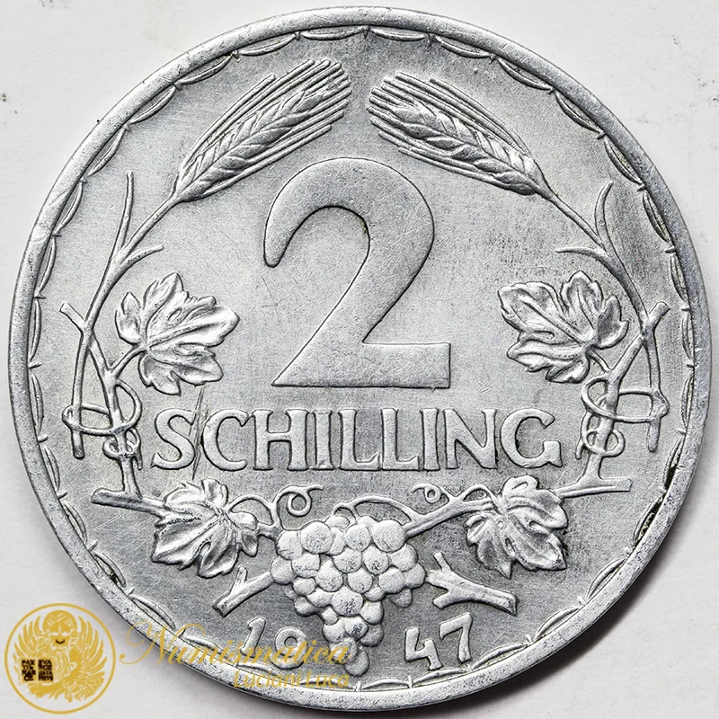 AUSTRIA 2 Scellini 1947 #4149