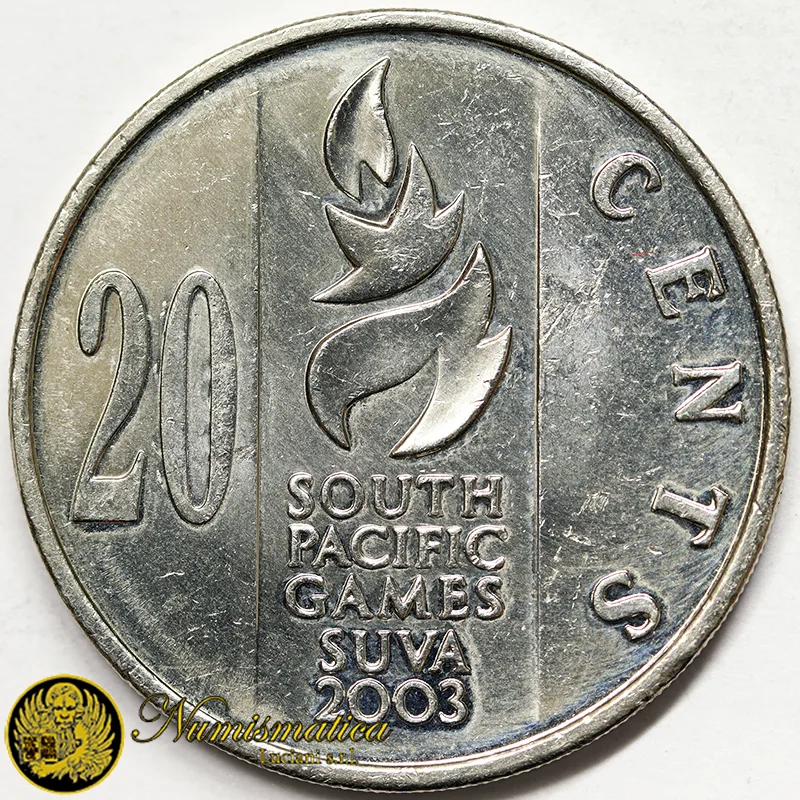 FIJI 20 CENTS 2003 SOUTH PACIFIC GAMES Suva Fdc §225