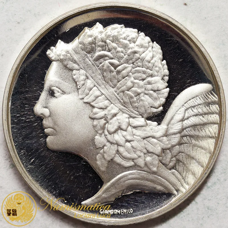 Medaglia 1986 ROMA Associazione Nazionale Combattenti e Reduci Ag #4265