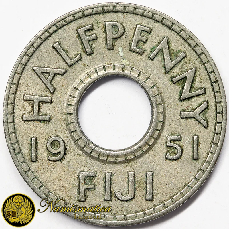 FIJI 1/2 PENNY 1951 §782