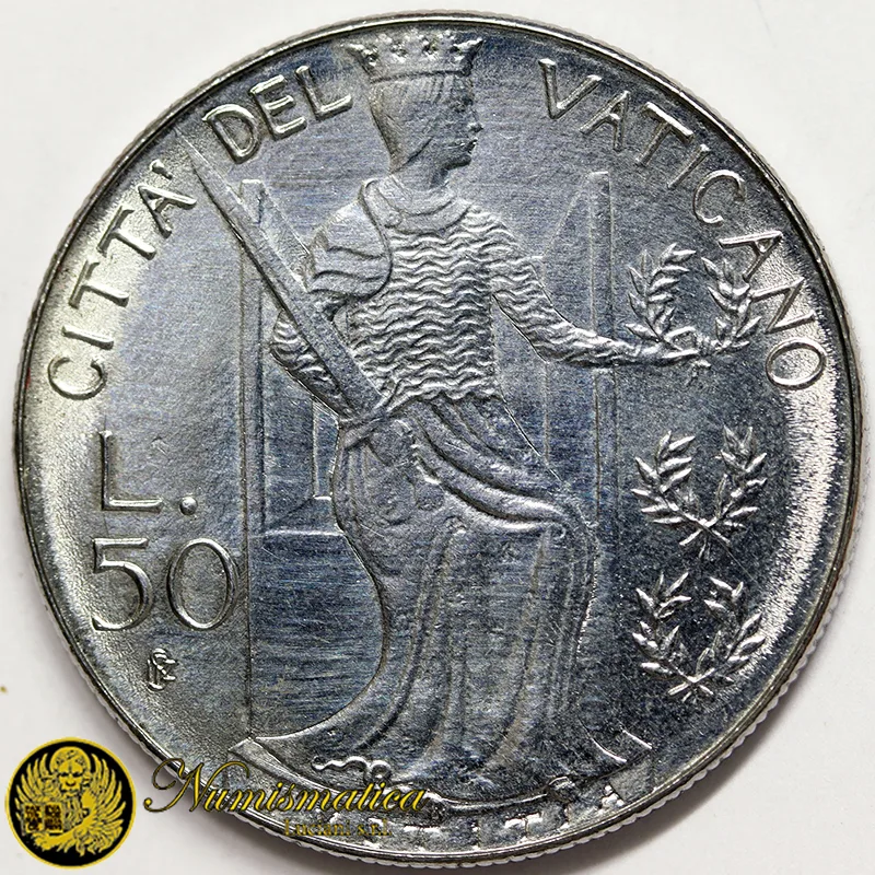 VATICANO 50 LIRE 1980 An. II GIOVANNI PAOLO II Fdc §860