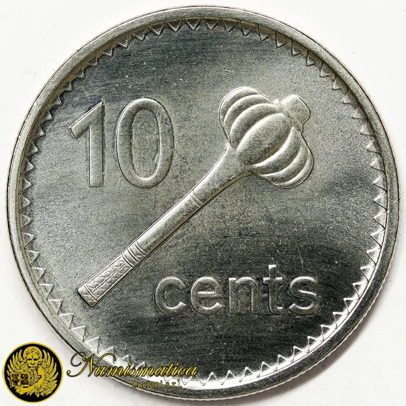 FIJI 10 CENTS 2009 Trowing §233