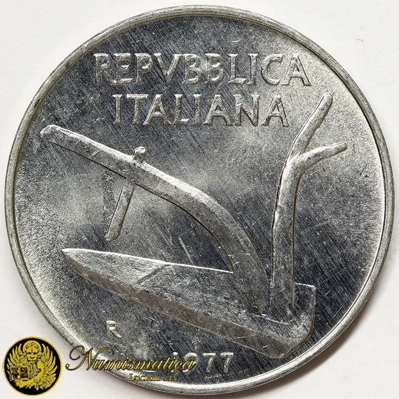 ITALIA 10 LIRE 1977 Fdc §406