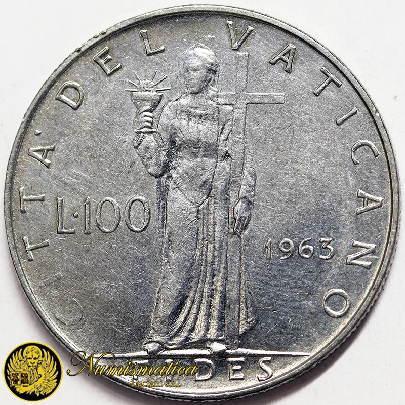 VATICANO 100 Lire 1963 PAOLO VI §620