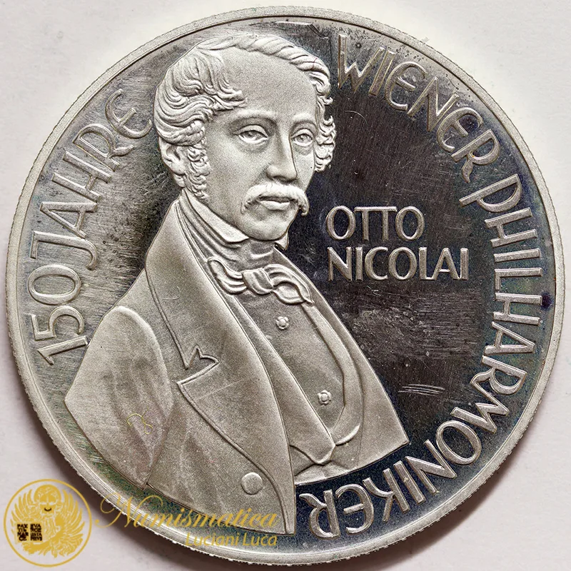 AUSTRIA 100 Scellini 1992 OTTO NICOLAI Ag #4485