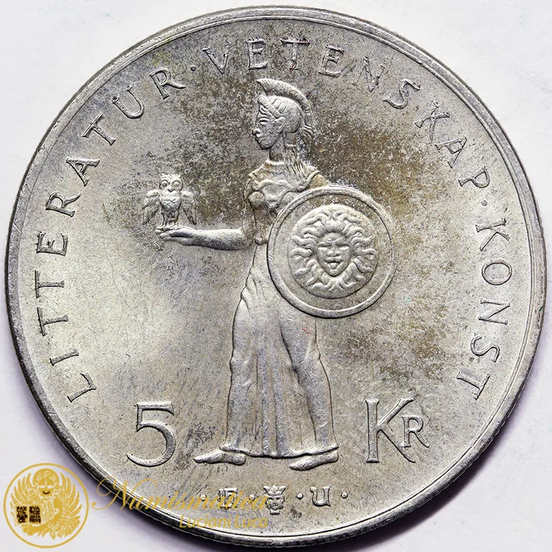 SVEZIA 5 Corone 1962 Gustavo VI #4535