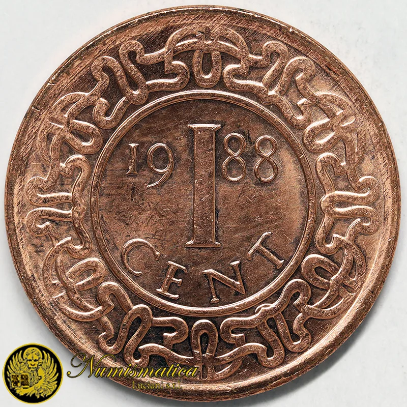 SURINAME 1 CENT 1988 §647