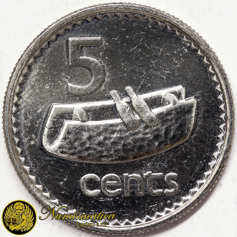 FIJI 5 CENTS 2000 barca §796