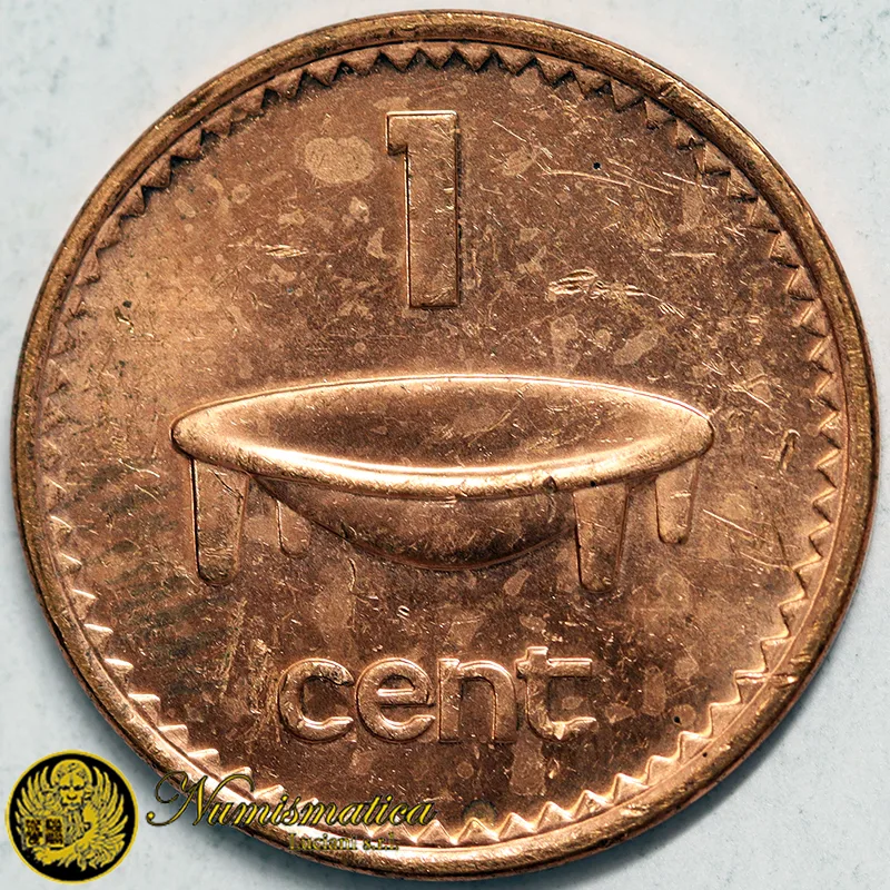 FIJI 1 CENTS 2006 TANOA KAVA §798