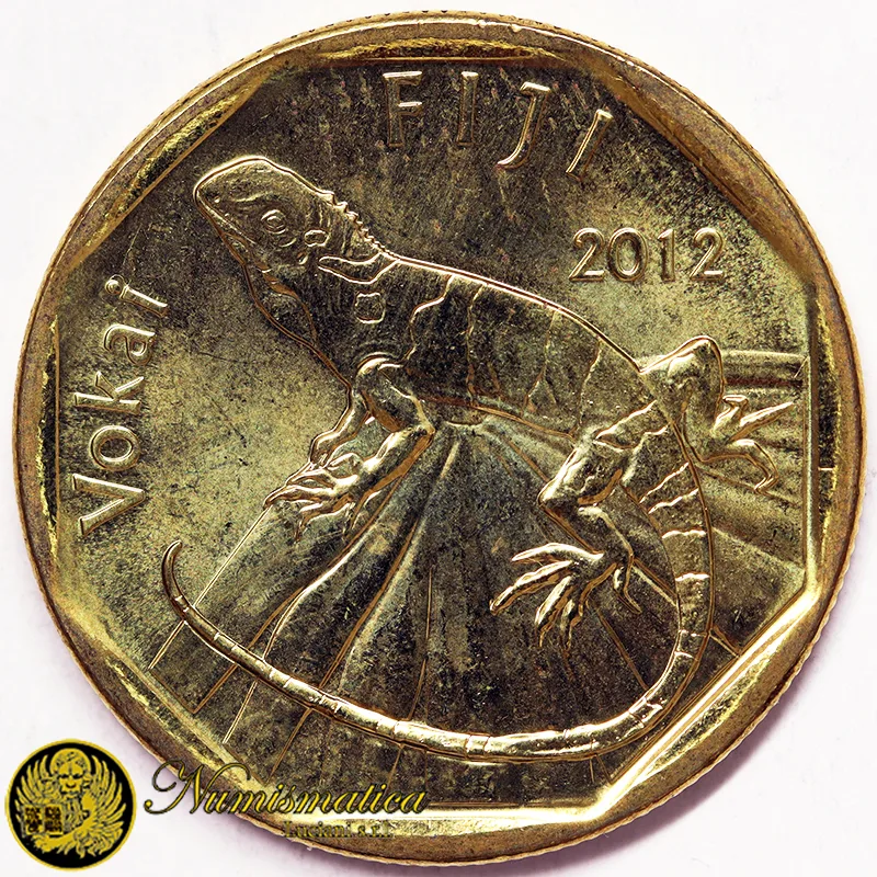 FIJI 1 DOLLARO 2012 FDC §874