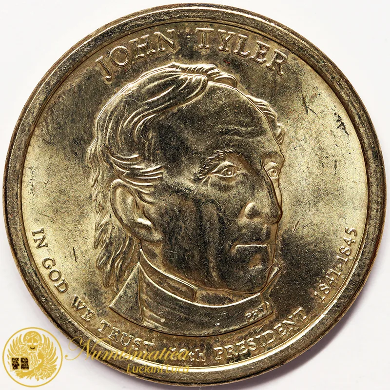 STATI UNITI 1 Dollaro 2009 D John Tyler #4852