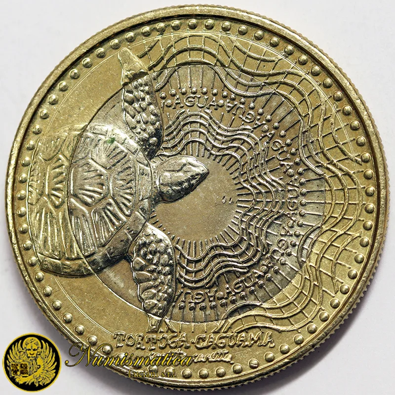 COLOMBIA 1000 PESOS 2012 Tartaruga §745