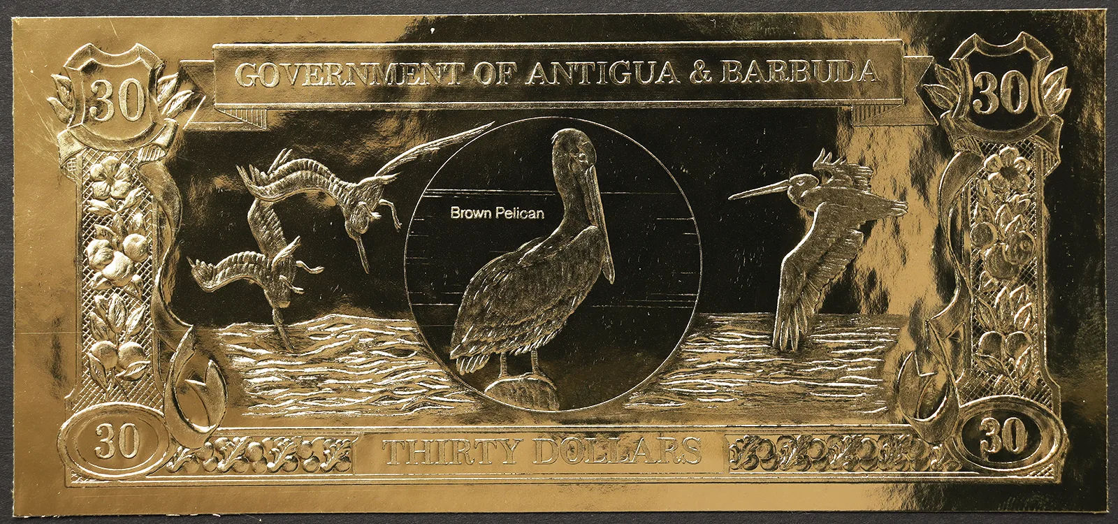 Antigua e Barbuda 30 Dollari 1983 Brown Pelican #B1002