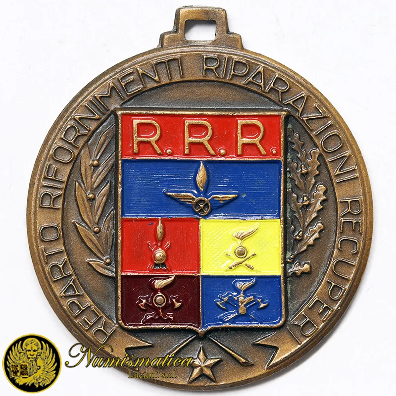 Medaglia RRR Reparto Rifornimenti Riparazioni Recuperi Divisione Legnano #MD674