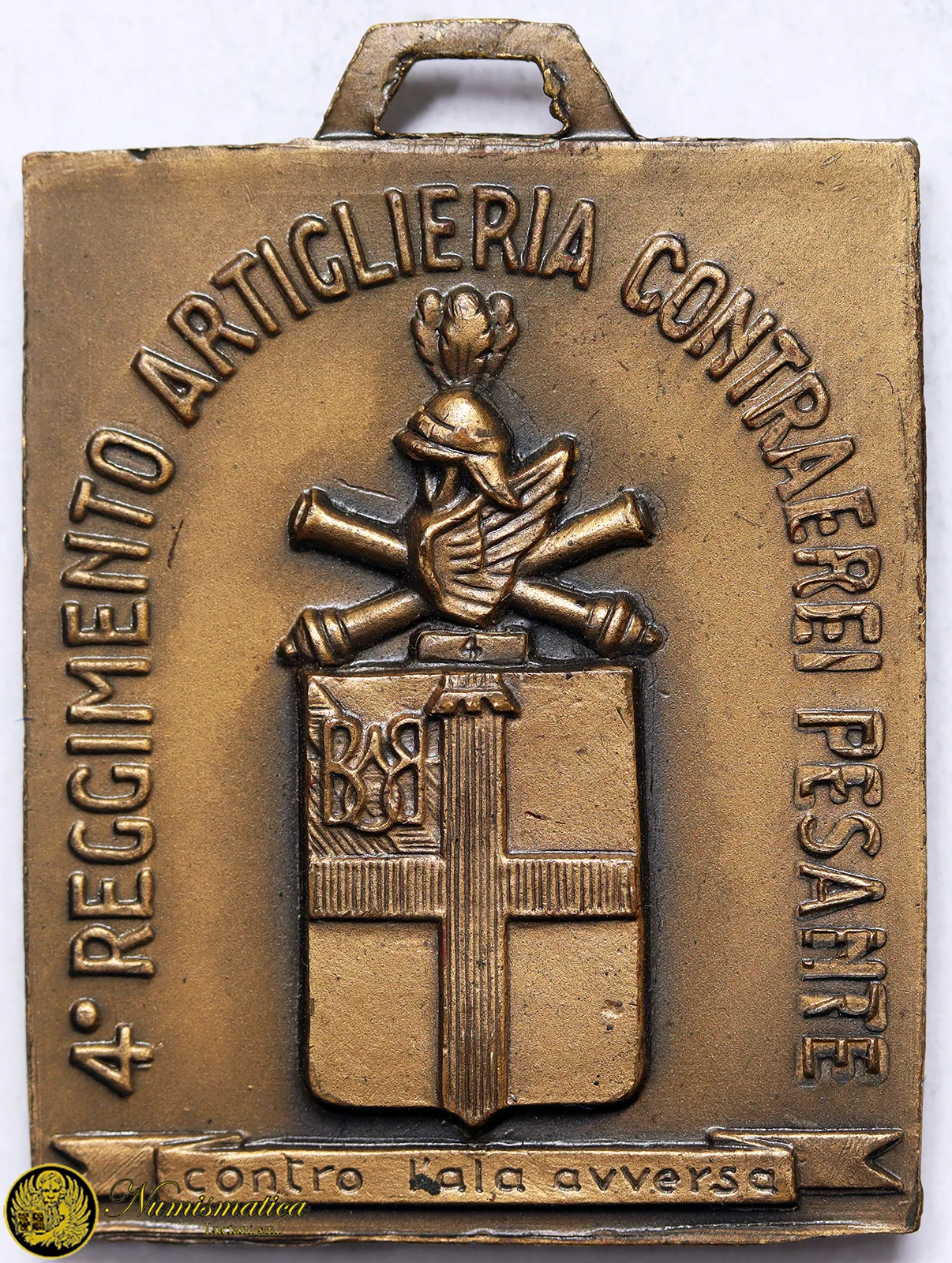 Medaglia 4° Reggimento Artiglieria Contraerei Pesante #MD688