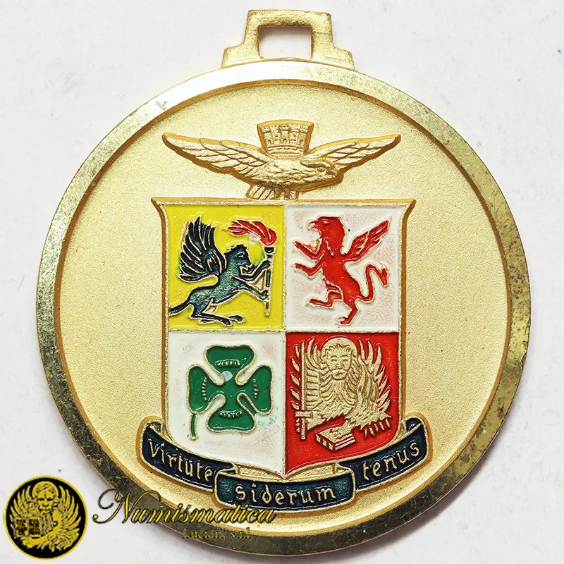MEDAGLIA AERONAUTICA MILITARE CIRCOLO TRUPPA RLP LINATE con smalti #MD774