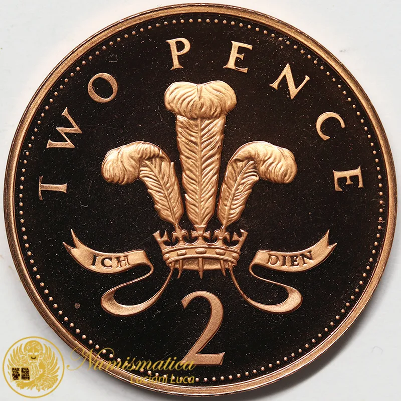 GRAN BRETAGNA 2 Pence 1997 Elisabetta II #5111