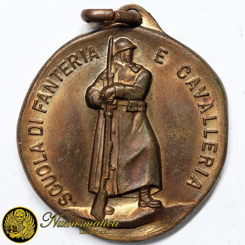 MEDAGLIA SCUOLA DI FANTERIA E CAVALLERIA #MD1594