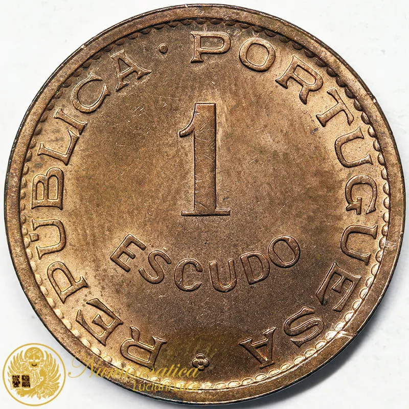 TIMOR 1 ESCUDO 1970 #5274
