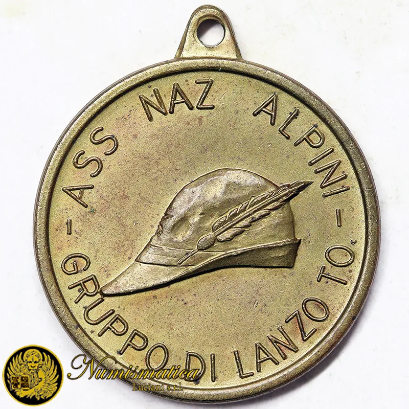 Medaglia Associazione Nazionale Alpini Gruppo di Lanzo 2° Raduno 1964 #297