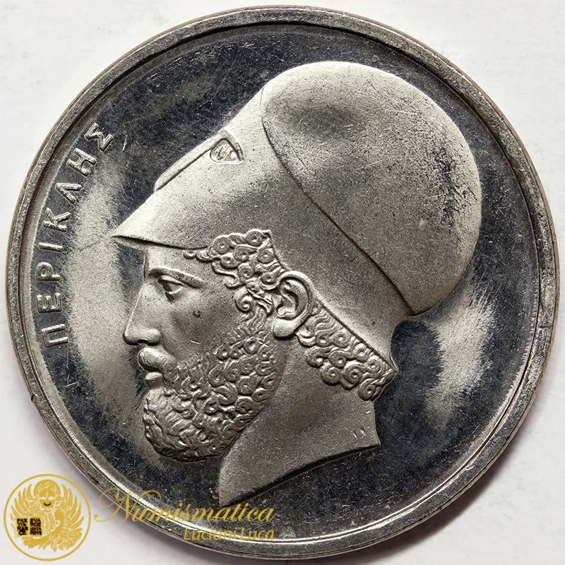 GRECIA 20 Dracme 1976 PERICLE #5325