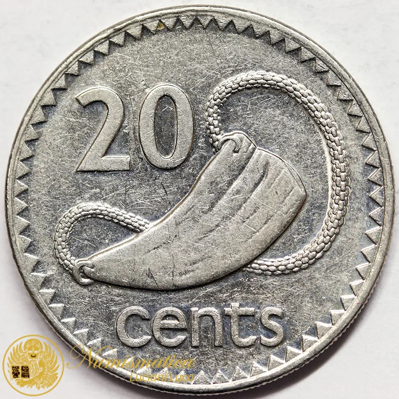 FIJI 20 Cents 1994 Elisabetta II #5339