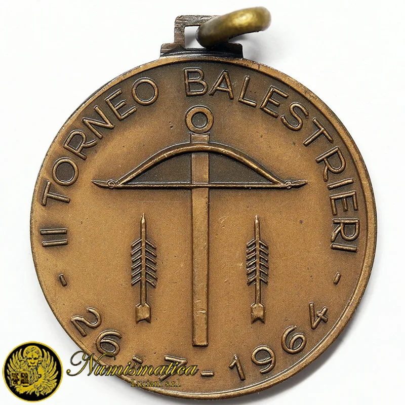 MEDAGLIA 2° TORNEO BALESTRIERI PRO GRADARA 1964 #436