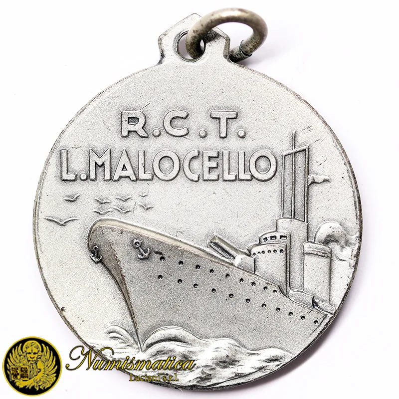 Medaglia Regio Cacciatorpediniere L. Malocello (conio moderno) #441