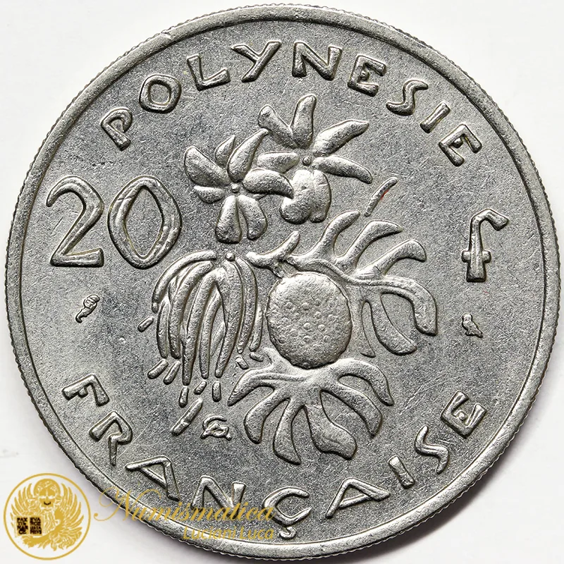 POLINESIA FRANCESE 20 Franchi 1967 #5346