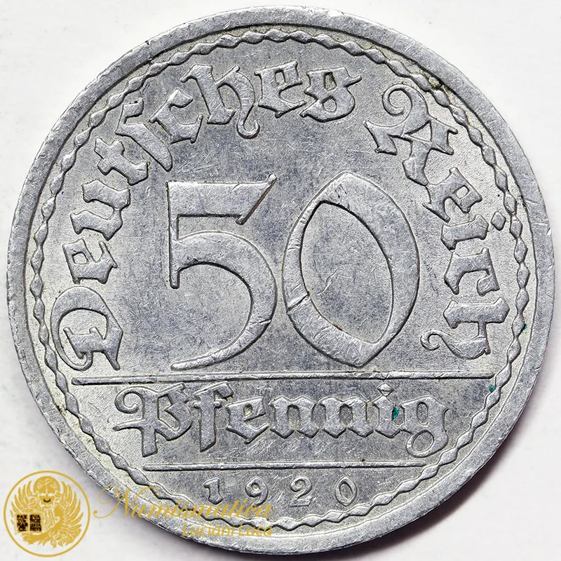 GERMANIA 50 PFENNIG 1920 A #5524
