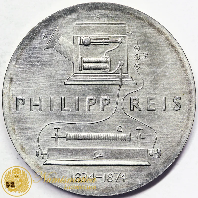 Germania DDR 5 MARCHI 1974 PHILIPP REIS #5558