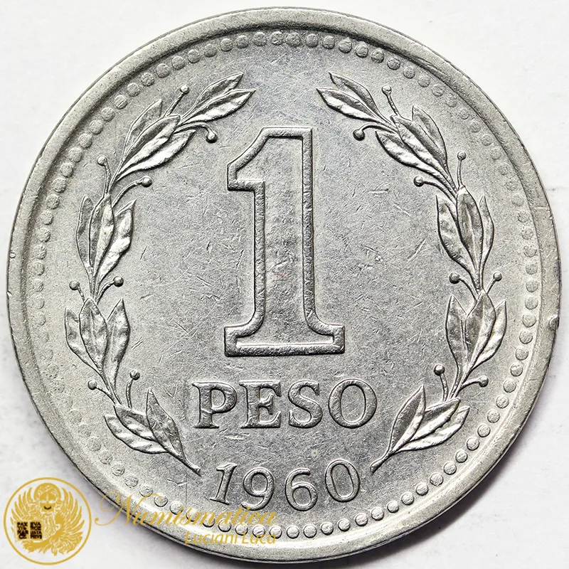 ARGENTINA 1 PESO 1960 #5565
