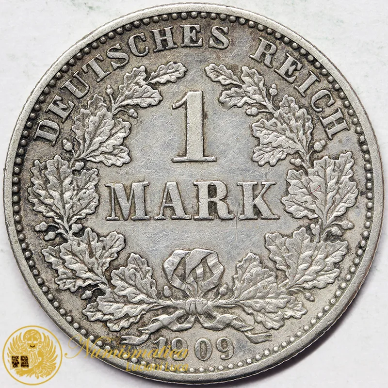 GERMANIA 1 Marco 1909 G BB+ #5710