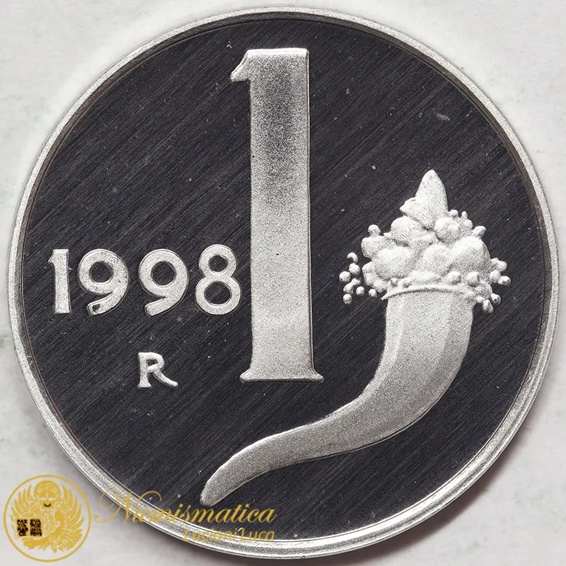 ITALIA 1 LIRA 1998 PROOF #5764