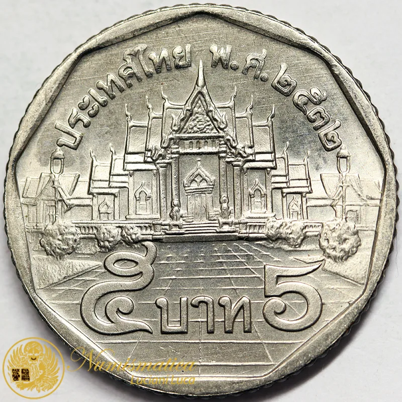 Thailandia 5 Baht #5787