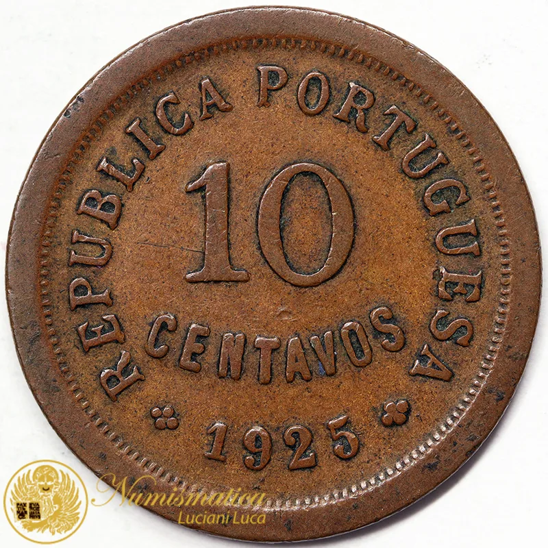 PORTOGALLO 10 Centavos 1925 #5651