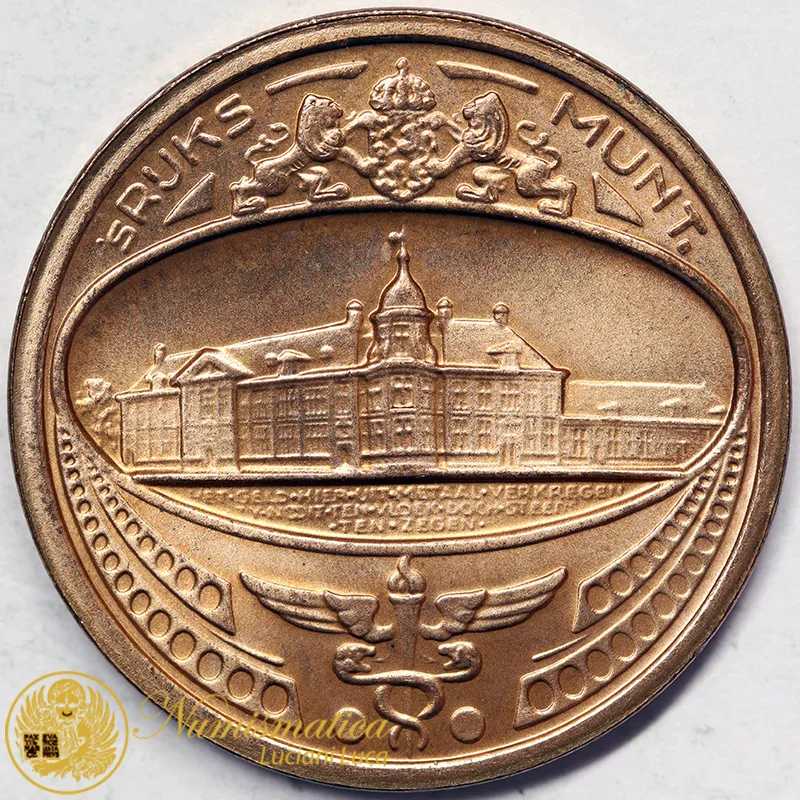 Medaglia Olanda Srijks Munt 1983 #5960