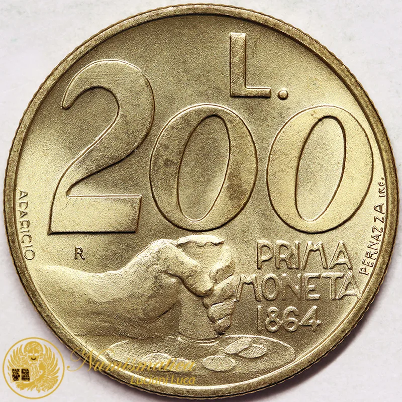 SAN MARINO 200 Lire 1991 KM268 #6000