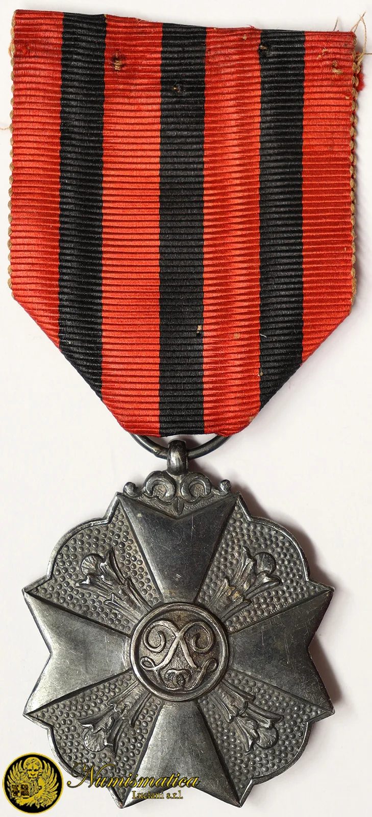 Medaglia Belgio Decorazione Civile II^ Classe Metallo #N122