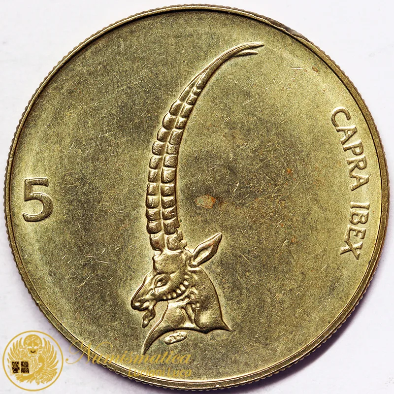 SLOVENIA 5 TOLARJEV 1995 #6060