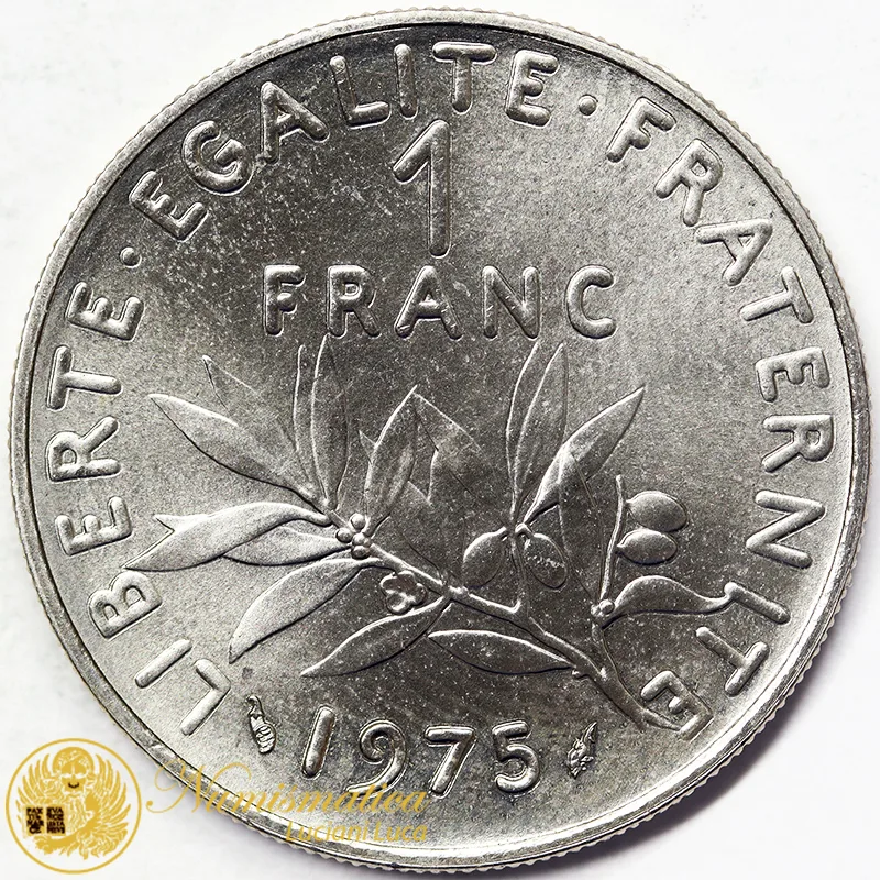 FRANCIA 1 FRANCO 1975 FDC #6081