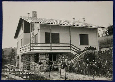 TORTIMA DI FONTANELLE Bassano del G. VILLA CRESTANI  NO VIAG  FG ANNI 60 #16933