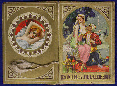 Calendarietto DA BARBIERE Fascino e Seduzione 1932 #SA224