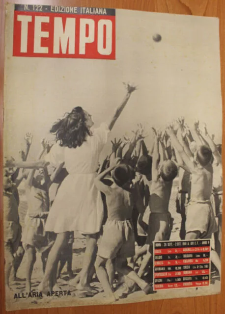 TEMPO n. 122 OTTOBRE 1941 ALL’ARIA APERTA #R122