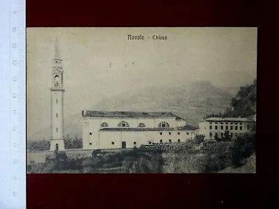 NOVALE (VI) CHIESA ANNI 10 VIAGGIATA #3867