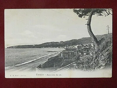 VARAZZE Panorama da est no viaggiata, anni 20 #2998