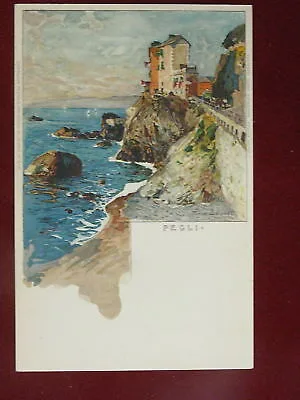 PEGLI Illustrata M.Wielandt non viaggiata primi 900 f/p #922