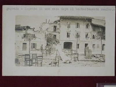 SAGRADO DOPO BOMBARDAMENTO NON VIAGGIATA #2482